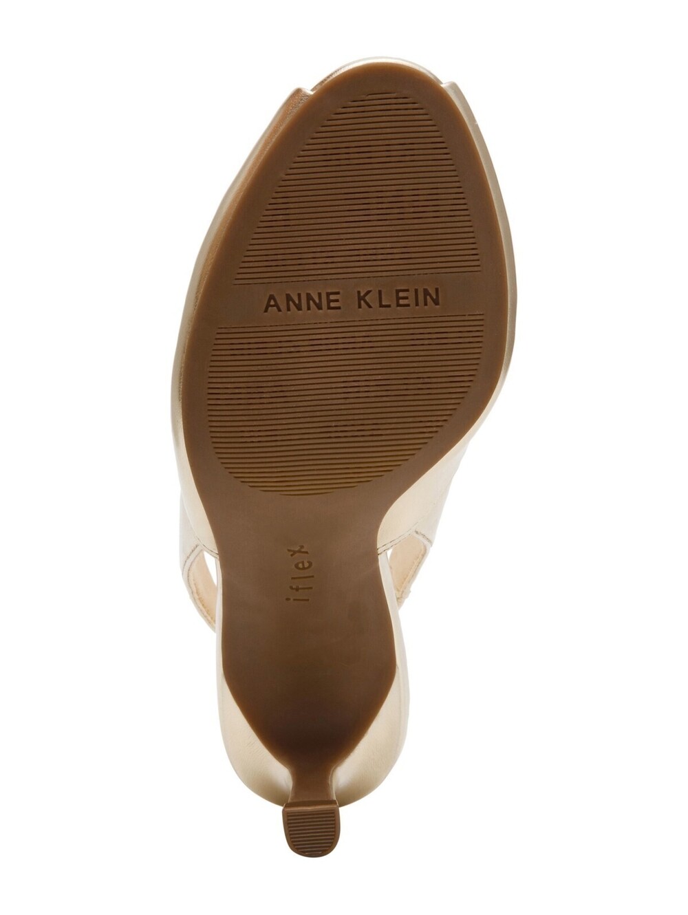 Anne Klein Jovi Women Shoes Peep Toe Slingback Pumps Gold 7.5 - Picture 5 of 6